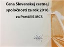 Ilustrácia Cena SCS za rok 2018