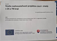 Štúdie ciest I. triedy v ZA a TN kraji 